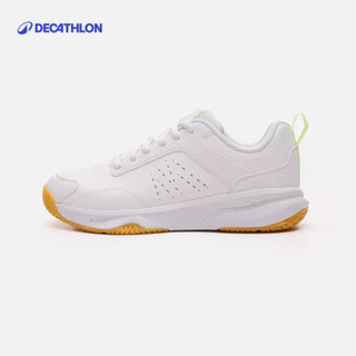 【迪卡儂】女款緩震穩定羽球鞋 SENSATION 500｜Decathlon