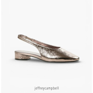 【Jeffrey Campbell】TRUSTEE-SB 方頭後帶低跟鞋(2色)67-6003