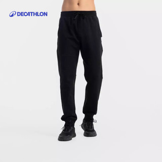 【迪卡儂】男款保暖健身羅紋輕盈彈性長褲｜Decathlon
