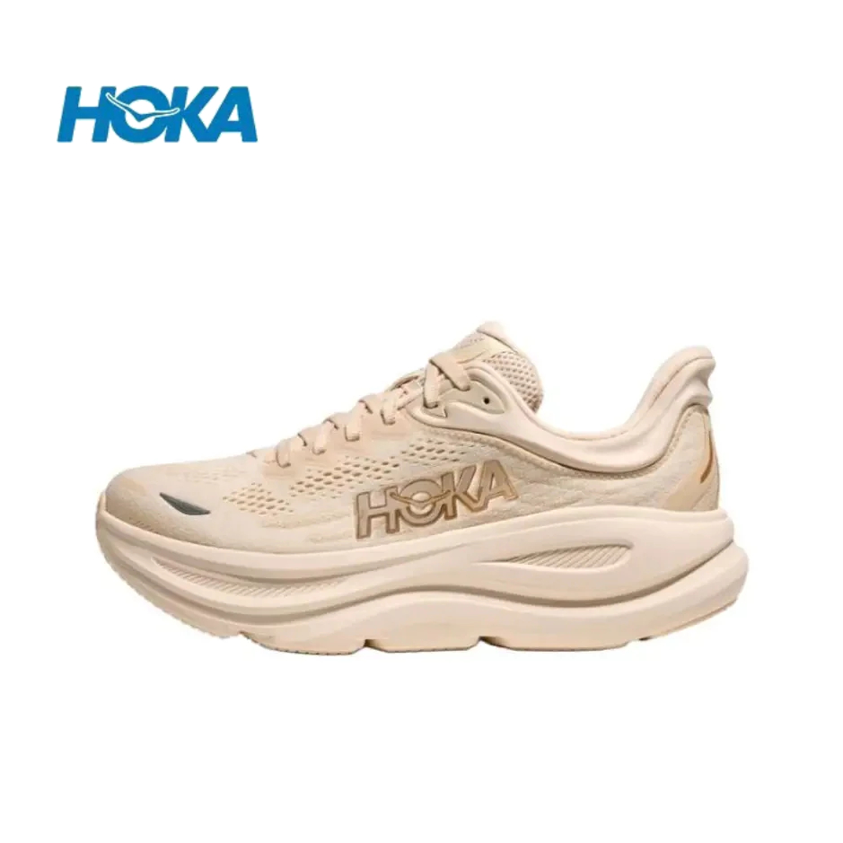 HOKA ONE ONE Bondi 9  香草色 路跑鞋 運動鞋 休閒鞋 男女鞋 寬楦 厚底 1162012-VCH