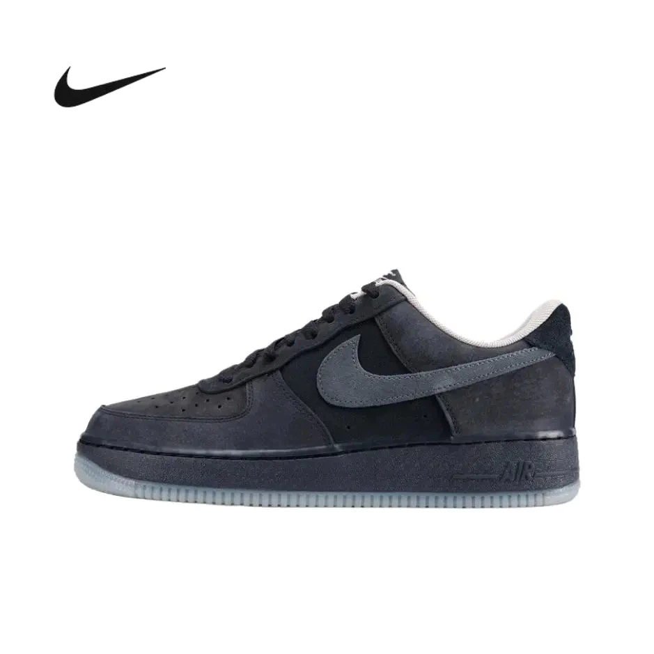 NIKE AIR FORCE 1 '07 黑灰 運動鞋 休閒鞋 麂皮 復古 男鞋 女鞋 IQ9791-001