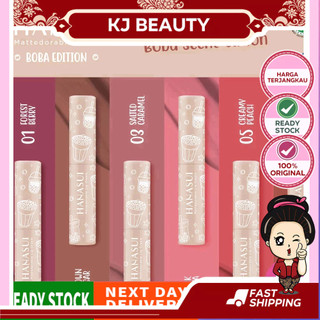 Hanasui Mattedorable Lip Cream Boba Edition Tint kj beauty