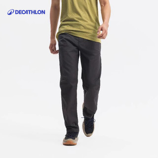 【迪卡儂】男款登山健行直筒彈性長褲 NH500｜Decathlon