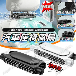 車載風扇 風扇 USB風扇 渦輪颶風 車用電風扇 電風扇 後座風扇 車用雙頭風扇 汽車座椅風扇 汽車風扇 車用風扇