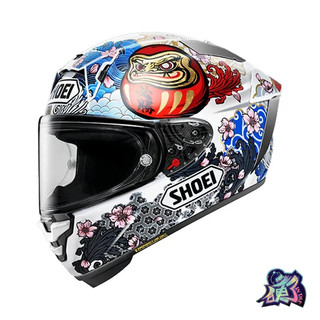 【台中硬了安全帽】SHOEI X15 選手彩繪 招財貓 白 MARQUEZ MOTEGI5 TC-6 新品 公司貨 含稅