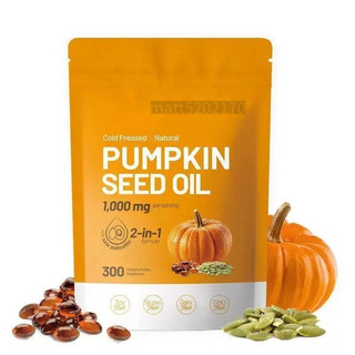 【台灣熱賣】 pumpkin seed oil 300粒 -氣味遊廊