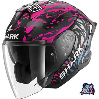 【台中硬了安全帽】SHARK SKWAL JET CUP REPLICA REDDING 選手彩繪款 新品 公司貨 含稅