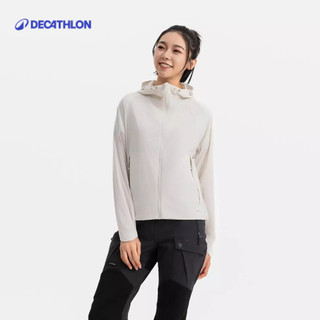 【迪卡儂】女款登山健行涼感抗 UV 防曬外套 HELIUM 500｜Decathlon