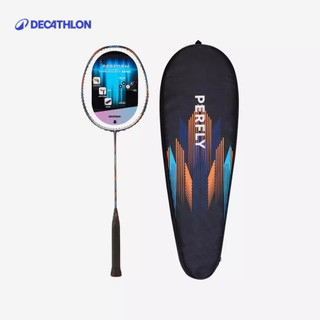 【迪卡儂】成人款高階進攻型碳桿碳框羽球拍 (中管適中) PERFORM 960｜Decathlon