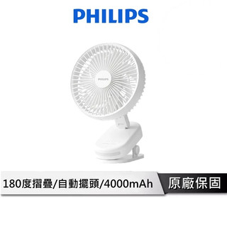 PHILIPS 摺疊夾式風扇 【180度 擺頭設計】 摺疊風扇 夾式風扇 小風扇 風扇 電風扇 電扇 ACR2122DM