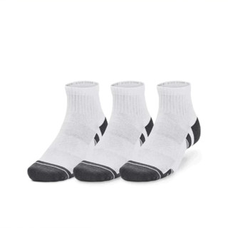 【UNDER ARMOUR】UA 男女同款 Cotton短襪(3入) 1379528-100