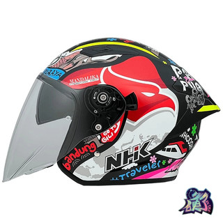 【台中硬了安全帽】NHK S1GP PRO 彩繪款 AL21#11 印尼站 新品 含稅 台灣公司貨
