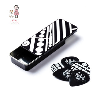 【凱米樂器】現貨 Dunlop 彈片 EVH CIRCLES PICK TIN 鐵盒EVH簽名款 EVHPT05