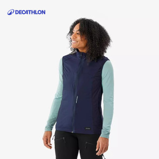 【迪卡儂】女款防風多日登山保暖背心 MT500｜Decathlon