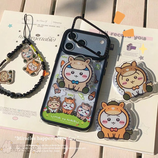 卡通 馬年 吉伊 小八 烏薩奇 鏡頭支架 磁吸支架 iPhone17 16 15 14 13 12 promax 手機殼