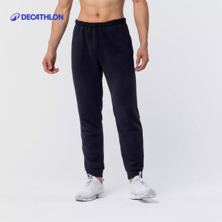 【迪卡儂】男款刷毛保暖彈性慢跑長褲｜Decathlon