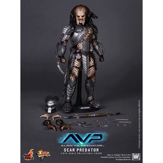 野獸國 Hot Toys – MMS190 –《 異形戰場 》刀疤終極戰士 Scar Predator 非 MMS443