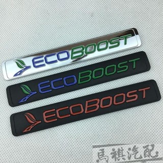 適用於ECOBOOST 車標 貼標 Ford 福特 KUGA Edge Mondeo Focus Fiesta 車貼
