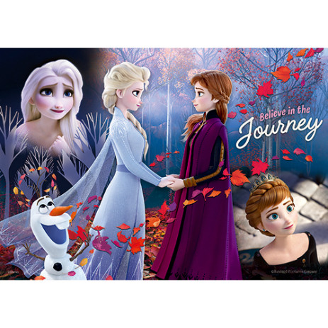 蝦皮隔日到貨 迪士尼Disney 冰雪奇緣2 拼圖(108片)-橫式 墊腳石購物網