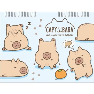 水豚 13K素描剪貼簿A-開心 墊腳石購物網