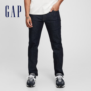 Gap 男裝 直筒牛仔褲-牛仔藍(809092)