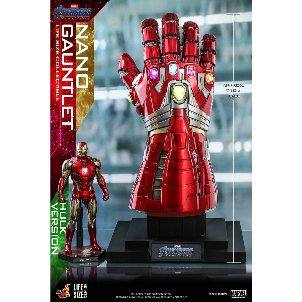 野獸國 Hot Toys – LMS008 –《 復仇者聯盟 》 奈米手套 雕像 浩克版 非 LMS006 LMS007