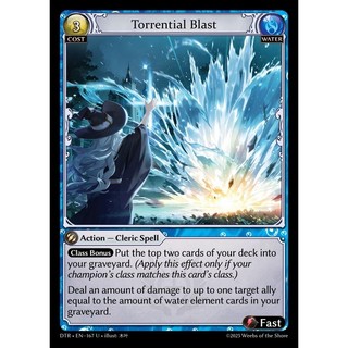 【恩嘉數位】GA DTR Torrential Blast EN-167 U