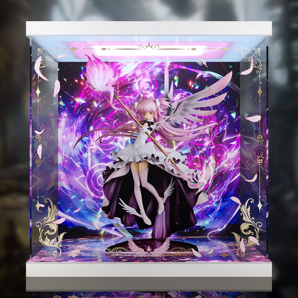 【阿庫力】好微笑 魔法少女小圓 1/8 最終型態 鹿目圓 專用 展示盒