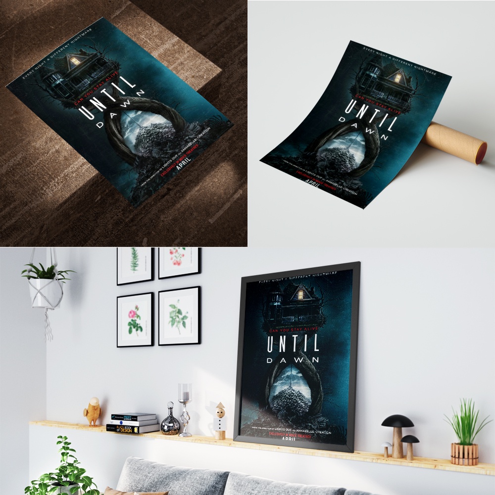直到黎明 A2 A3+ A4電影海報周邊多款 🇹🇼臺灣製造本島直出 UNTIL DAWN