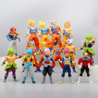 公仔 shf 七龍珠 七龍珠 擺飾 悟空公仔 模型 【熱賣】可挑款動漫手辦七龍珠超級賽亞人孫悟空貝吉特悟吉塔模型擺件公仔