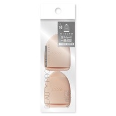 Solone 訂製熨斗型指套Q粉撲-膚色【三友藥妝Tomod's】