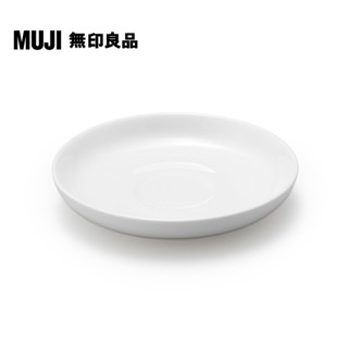 【MUJI 無印良品】日常食器/濃縮咖啡杯用盤/白