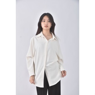 (M) the ladywore質感西裝杏色長袖上衣二手衣
