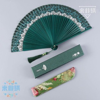熱賣精品 夏天古風女式旗袍扇子隨身便攜小摺扇兒童中國風舞蹈折疊扇竹夏季【來此購】