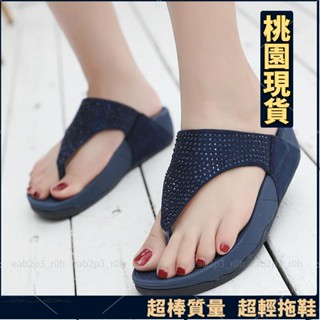 實圖拍攝🔥大尺碼 35-41 夾腳拖鞋 夾腳鞋 人字拖 拖鞋女 夾腳拖 海灘鞋 休閒涼鞋 坡跟 水鑽 厚底70