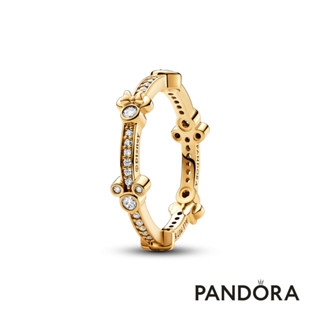 【Pandora官方直營】迪士尼米奇與米妮造型永恆璀璨戒指-絕版品