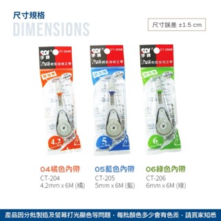 iPUSH 按壓式立可帶 立可帶 按壓式修正帶 替換帶 SDI手牌 SDI