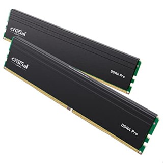 Crucial PRO (美光製造) 桌上型電腦記憶體 16GB x 2 DDR4-3200 製造商有限終身保固 CP2