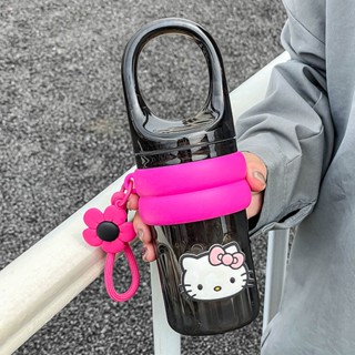 【新品推薦】夏天水杯女生高顏值手提咖啡杯隨行夏天辦公室塑膠杯子便攜果汁杯