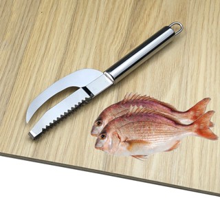 【熱賣】不銹鋼魚肚刀 屠宰魚用刀 刮魚鱗器 魚鱗刨 殺魚小工具