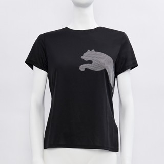 Puma TAD 女款 黑色 圓領 大跳豹 T恤 歐規 上衣 運動 休閒 短袖 52667301