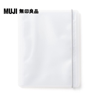【MUJI 無印良品】方便瀏覽可立式收藏卡夾(明信片尺寸)/10口袋