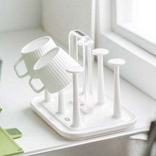 日本進口ASVEL杯架家用茶杯瀝水架咖啡杯收納架倒掛玻璃杯置物架