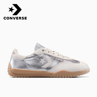 【Converse】中性 銀色 德訓鞋 A15189C 休閒鞋 Run Star Trainer未來銀 官方旗艦店