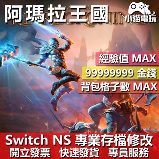 【小貓電玩】 NS 阿瑪拉王國 懲罰重製版 -專業存檔修改 NS 金手指 適用Nintendo Switch