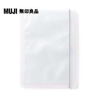 【MUJI 無印良品】方便瀏覽全開型收藏卡夾(明信片尺寸)/12口袋(3行x4列)