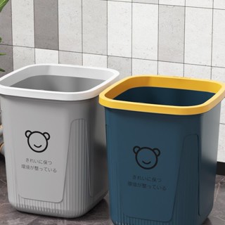 【熱賣】垃圾桶家用客廳廚房廁所衛生間臥室大容量輕奢分類紙簍桌面無蓋