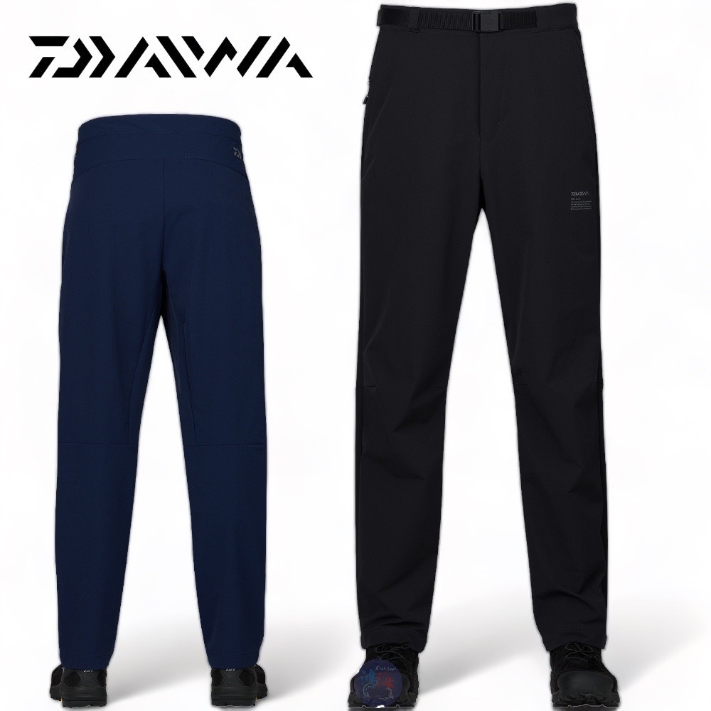 《DAIWA》DP-8923 黑色防潑水釣魚褲 中壢鴻海釣具館