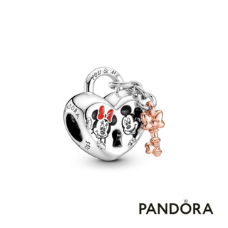 【Pandora官方直營】迪士尼米奇與米妮掛鎖串飾-絕版品