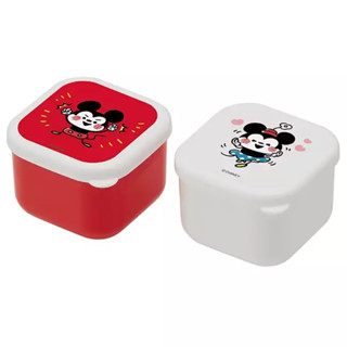 免運 迪士尼 Disney 米奇 Mickey &米妮 Minnie 迷你方形保鮮盒(2入) 日本製 賣場多款任選